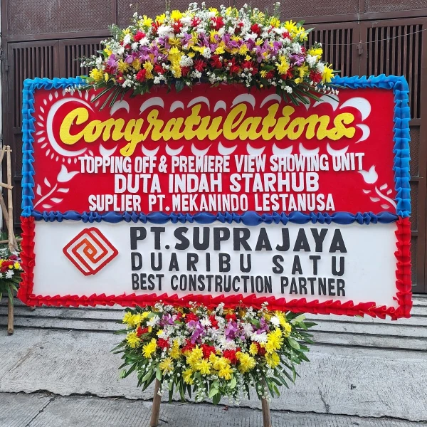 Bunga papan congratulations2