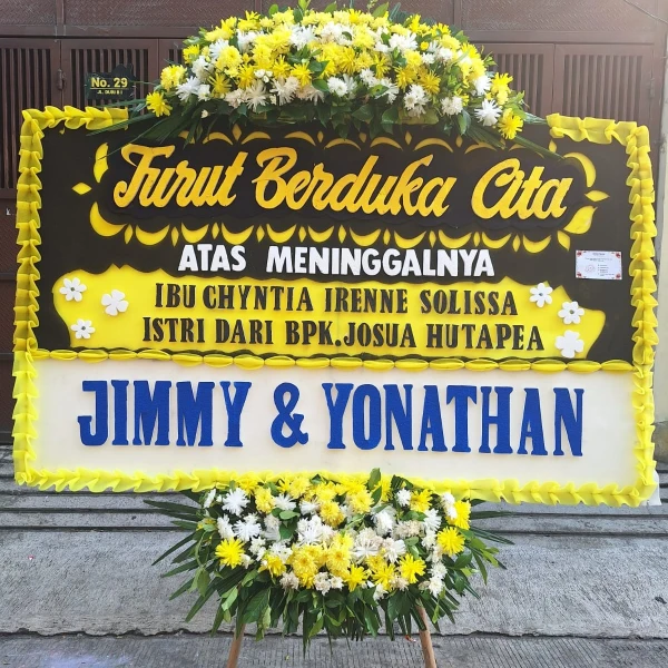 Bunga papan dukacita13