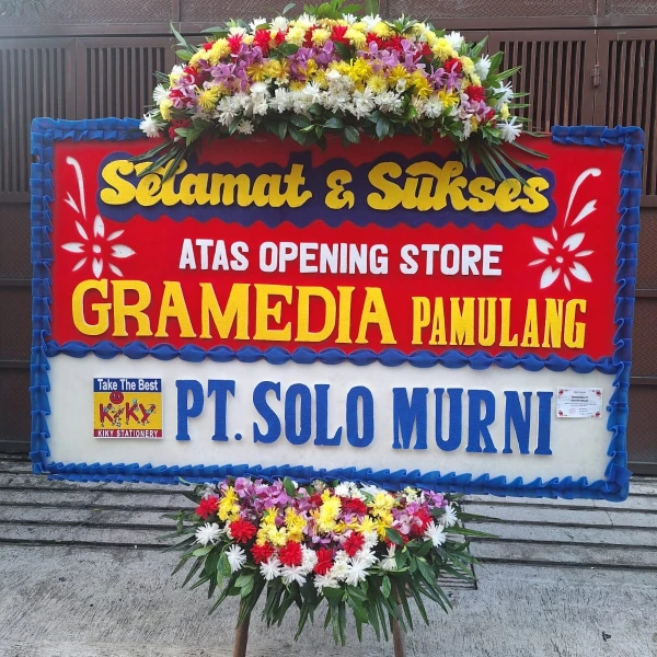 Bunga papan selamat dan sukses11