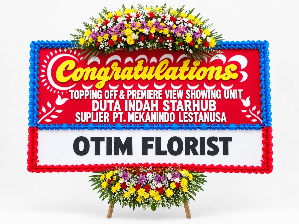 Bunga papan congratulations BP-01